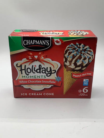 CHAPMANS HOLIDAY SNOWFLAK CONE