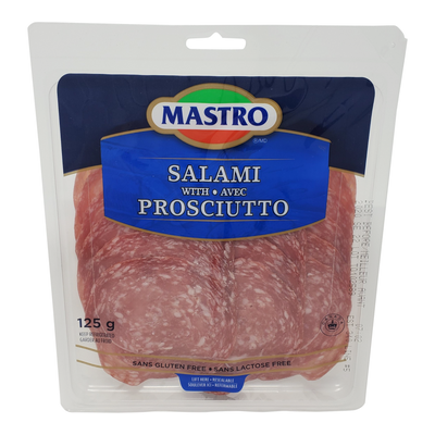 Mastro Salami with Prosciutto, 125 g