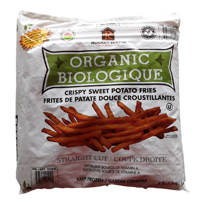 Russet House Organic Crispy Sweet Potato Fries, 1.81 kg