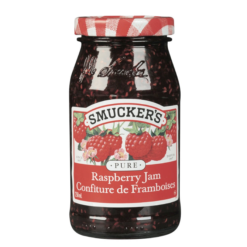 Smucker's Pure Raspberry Jam, 250 mL
