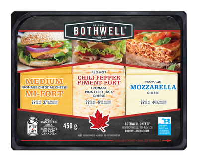BOTHWELL CHEESE VARIETY PACK, 450g