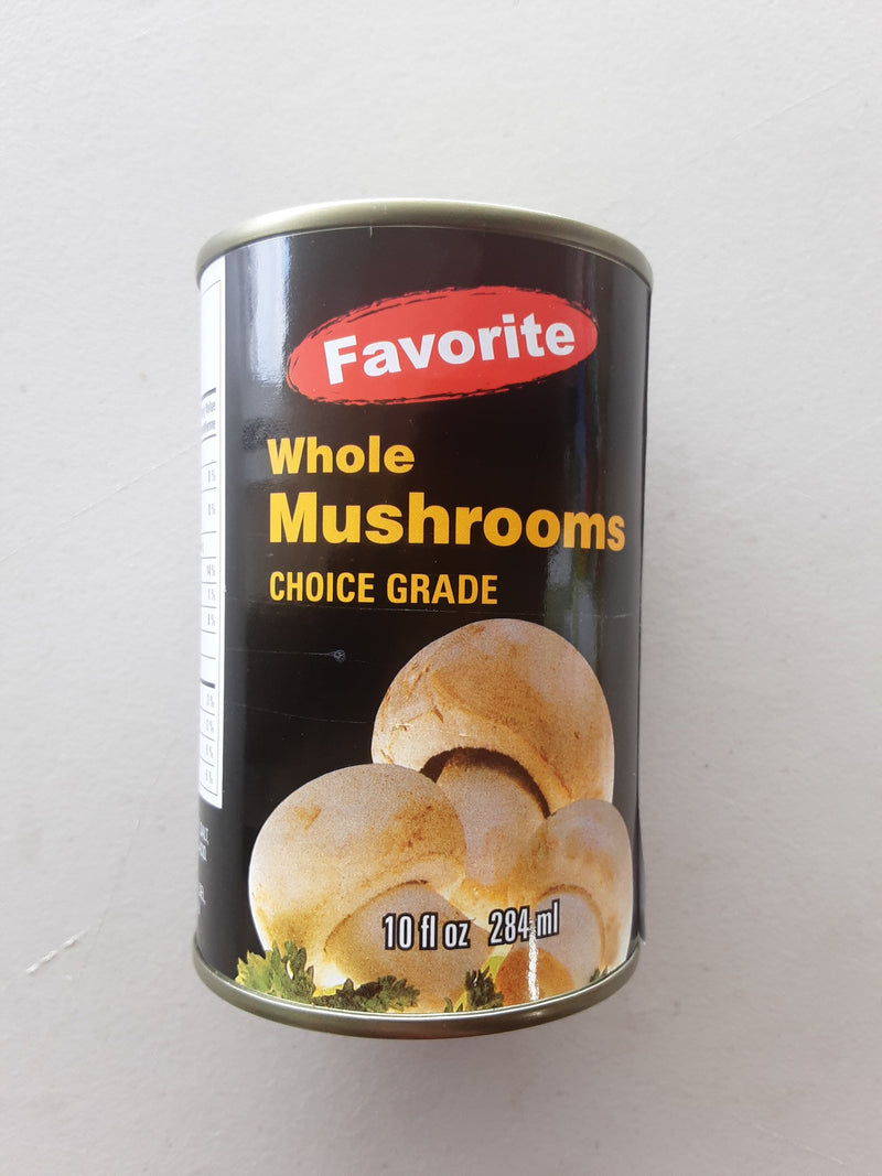 Favorite Whole Mushrooms, 284 mL