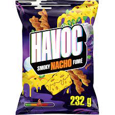 Havoc Smoky Nacho Twisted Corn, 325 g