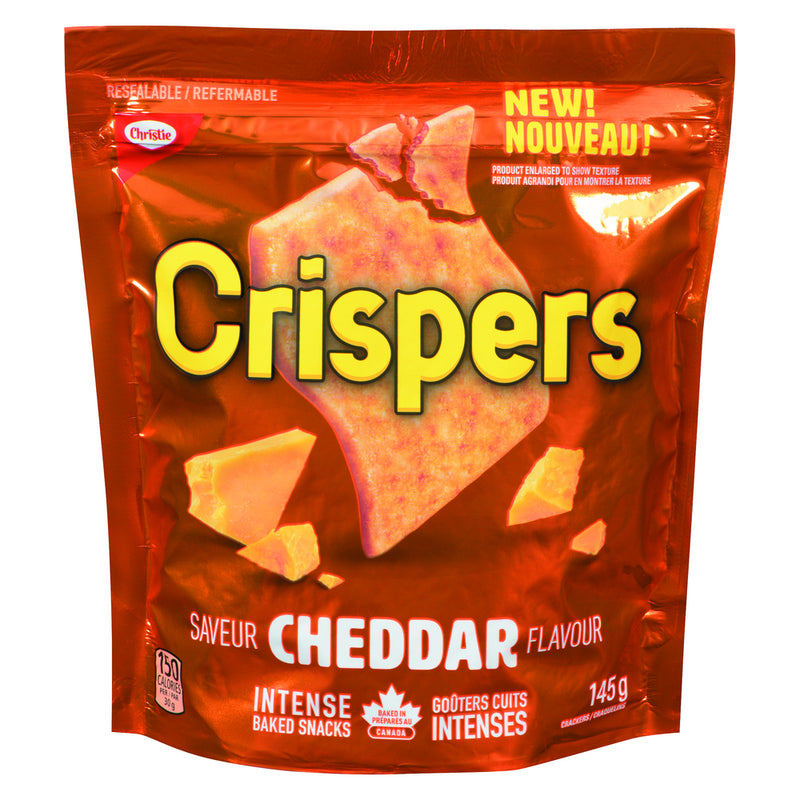Christie Crispers Cheddar, 145 g
