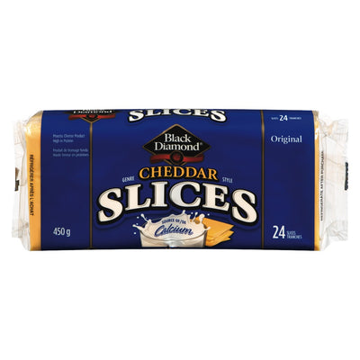 Black Diamond Cheddar Slices, 24 ct