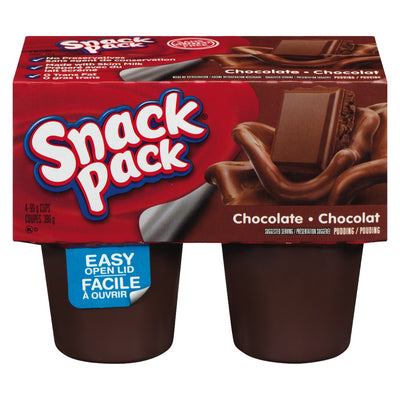 Snack Pack Chocolate Pudding, 396 g   (4 x 99 g)