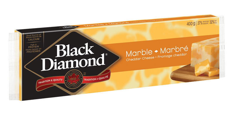 Black Diamond Marble Cheese, 400 g