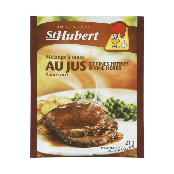 St. Hubert Au Jus & Fine Herbs Sauce Mix, 21 g
