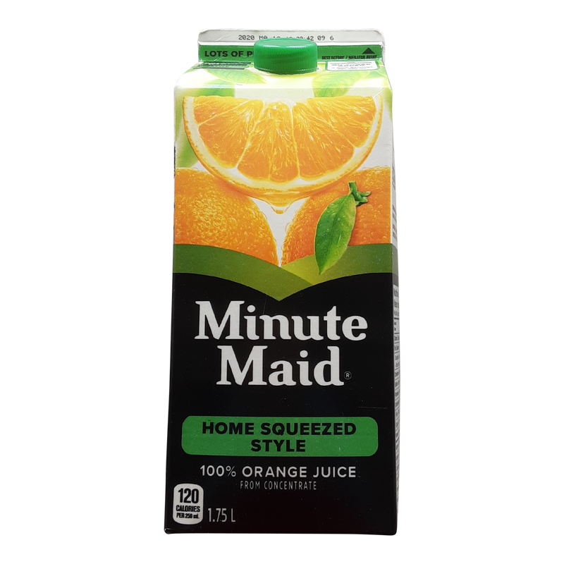 Minute Maid Home Squeezed Style Orange Juice, 1.75 L