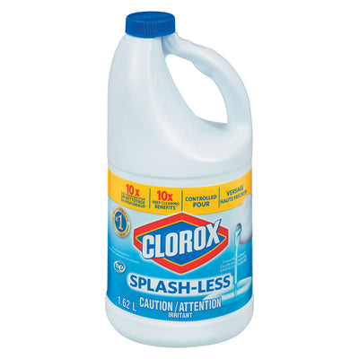Clorox Splash-Less Bleach, 1.62 l