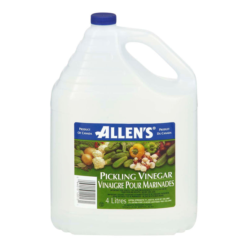 Allens Pickling Vinegar, 4 L