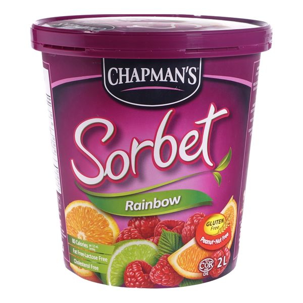 Chapman's Rainbow Sorbet, 2L