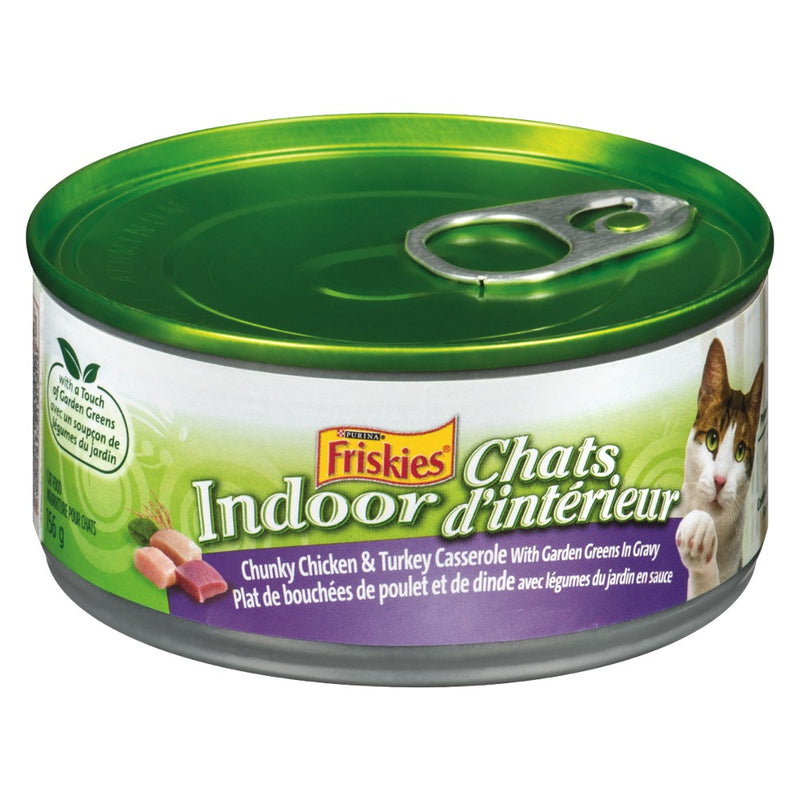 Friskies Indoor Chunky Chicken & Turkey Casserole, 156 g