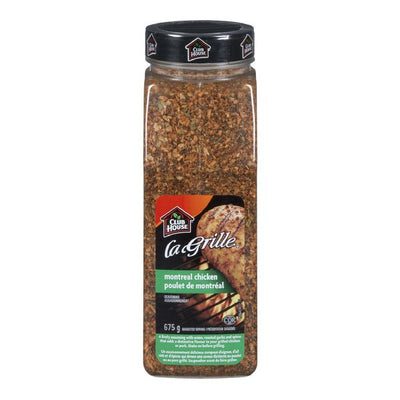 Club House La Grille Montreal Chicken Seasoning, 675 g