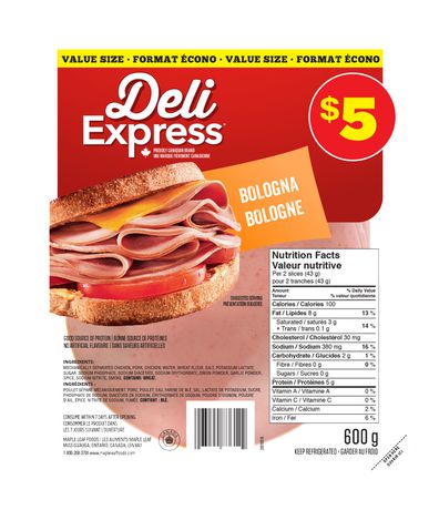 Deli Express Bologna, 600 g