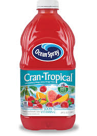 OCEAN SPRAY CRAN-TROPICAL COCKTAIL, 1.89L