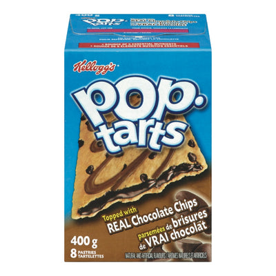 Pop Tarts Topped With Real Chocolate Chips Pastries, 8 ct