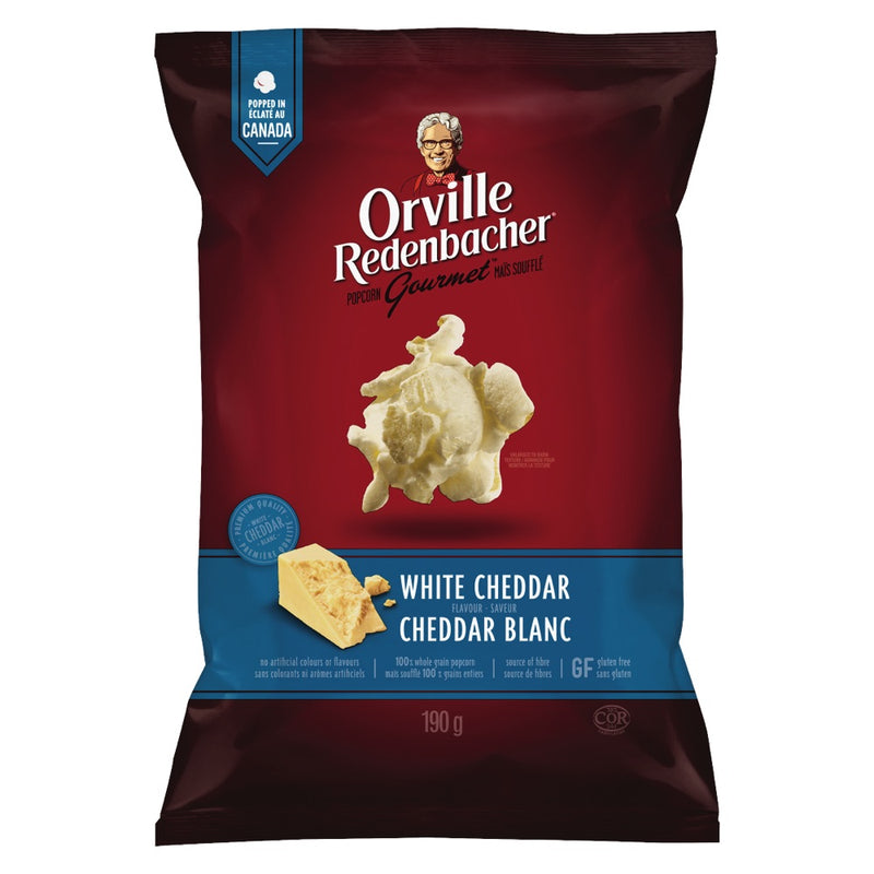 Orville Redenbacher White Cheddar Popcorn, 190 g