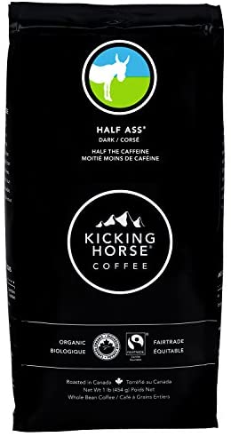 Kicking Horse Coffee Half Ass Dark Roast Coffee, 1 ct