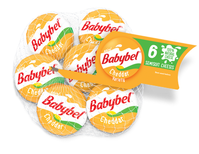 Babybel Cheddar Cheese, 120g