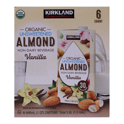 KS ALMOND BEVERAGE ORIGINAL, 6pk