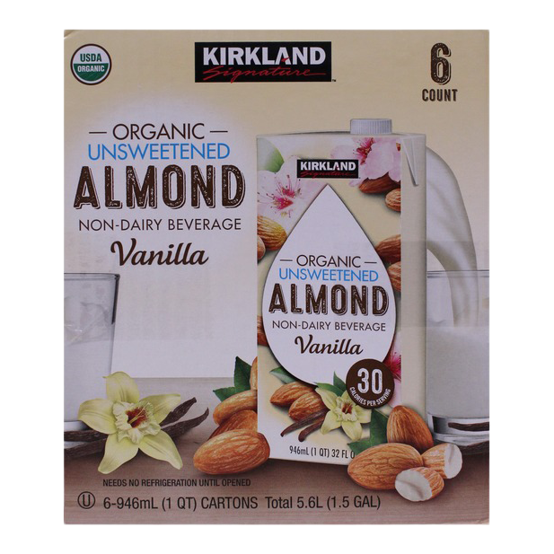 KS ALMOND BEVERAGE ORIGINAL, 6pk