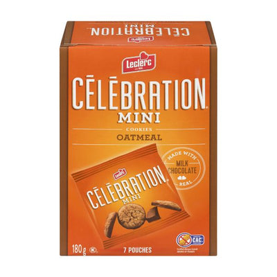 Leclerc Celebration Mini Oatmeal Cookies, 180 g