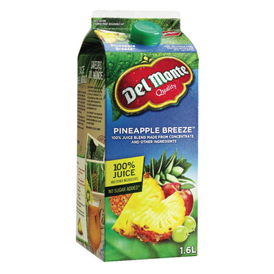 Del Monte Pineapple Breeze Fruit Juice, 1.6L