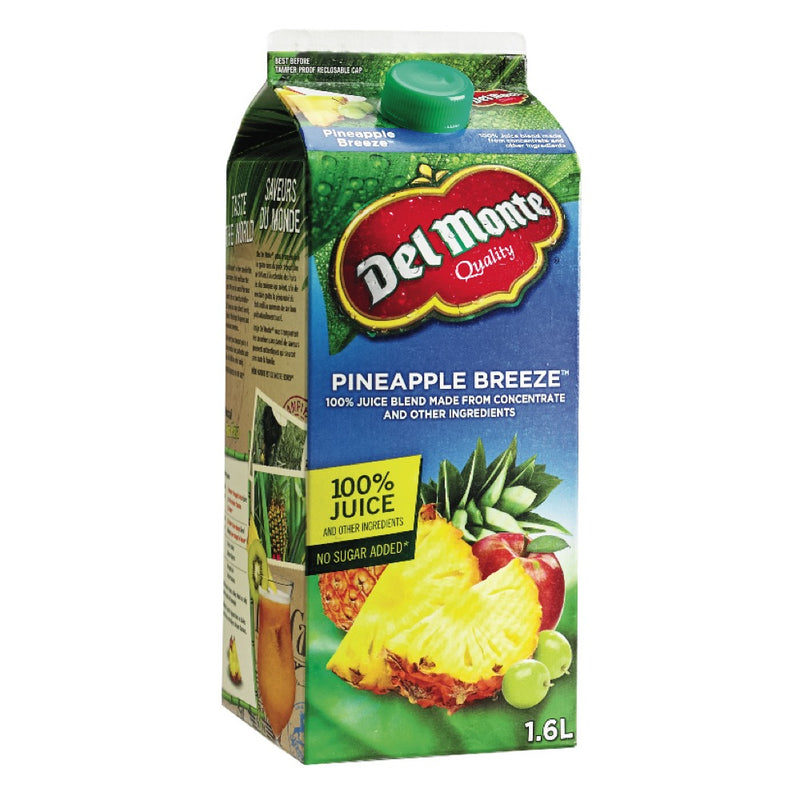 Del Monte Pineapple Breeze Fruit Juice, 1.6L