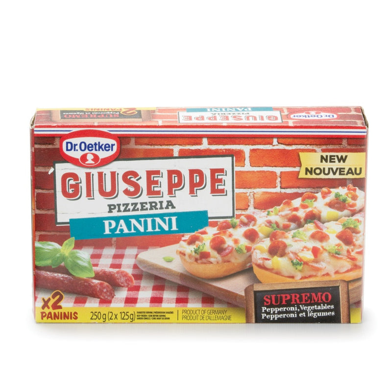 Dr Oetker Giuseppe Pizzeria Supermo Panini, 250 g