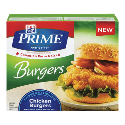 Prime Chicken Burgers, 750 g