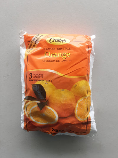 Crosby's Orange Flavour Drink Crystals, 240 g