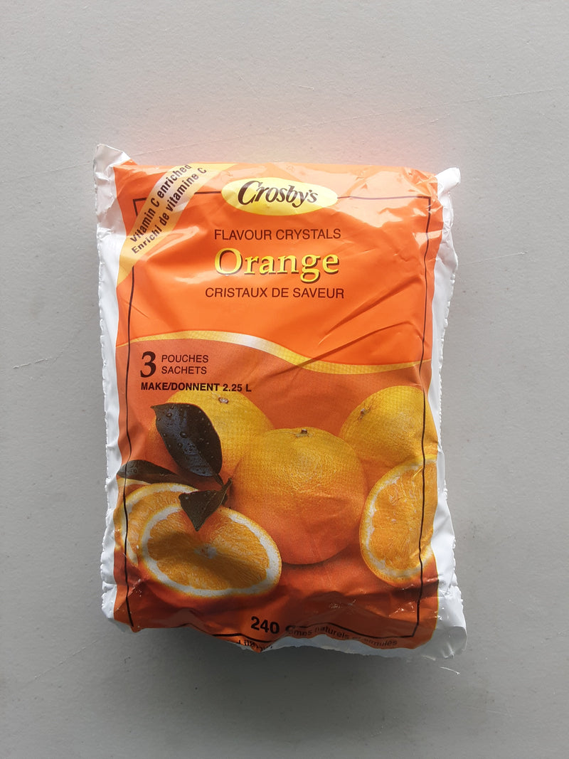 Crosby's Orange Flavour Drink Crystals, 240 g