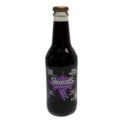 Stewart's Grape Soda, 355 mL