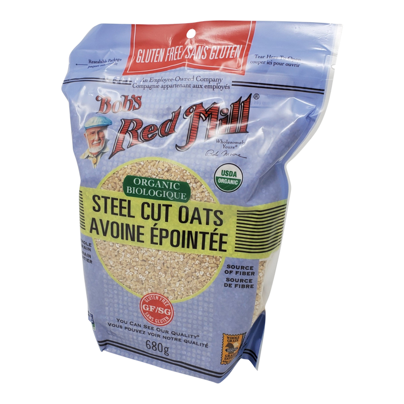 Bob's Red Mill Organic Steel Cut Oats, 680 g