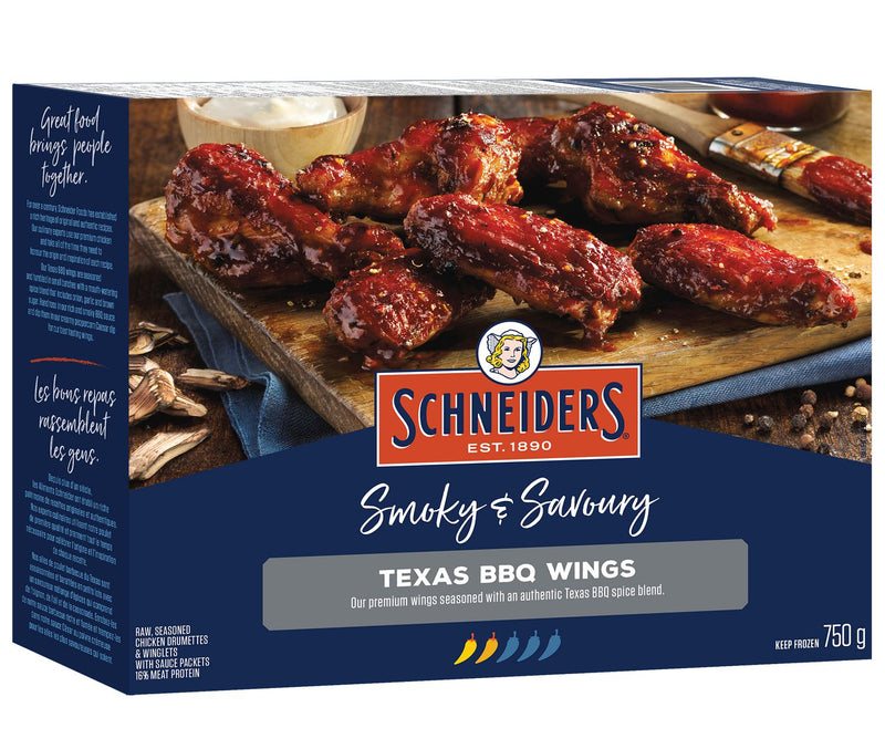 Schneider's Texas BBQ Wings, 615 g
