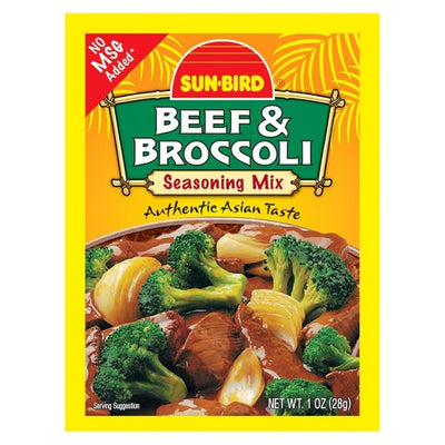Sun-Bird Beef & Broccoli Seasoning Mix, 28 g