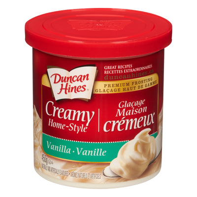 Duncan Hines Creamy Homestyle Vanilla Frosting, 450 g