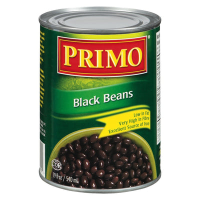 Primo Black Beans, 540 mL