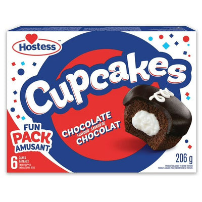 Hostess Chocolate Cupcakes, 206 g