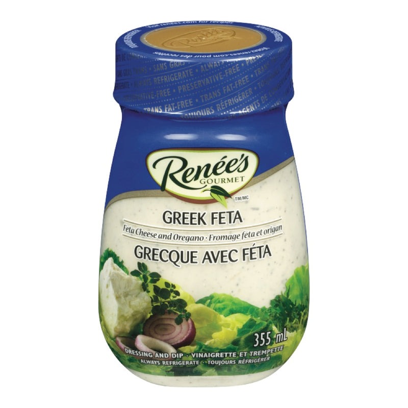 Renee's Gourmet Greek Feta, 355 mL