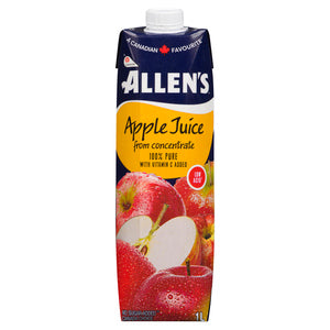 Allen's From Concentrate Apple Juice, 1 l