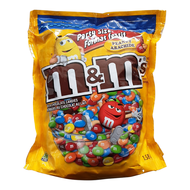 M&M's Milk Chocolate Candies, 1.58 kg