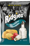 OLD DUTCH RIDGIES SPICY SALT & VINEGAR, 200g
