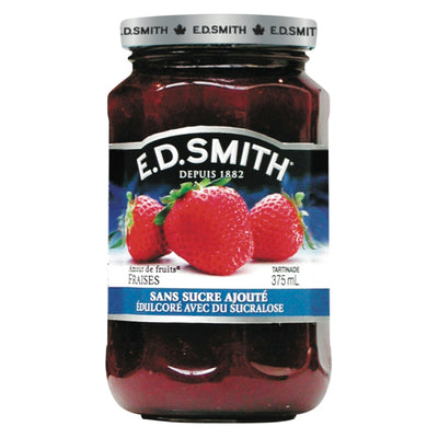 E.D. Smith Fruit Lovers Strawberry Sugar Free, 375 mL