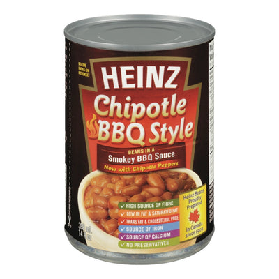 Heinz Chipotle BBQ Style Beans, 397 g