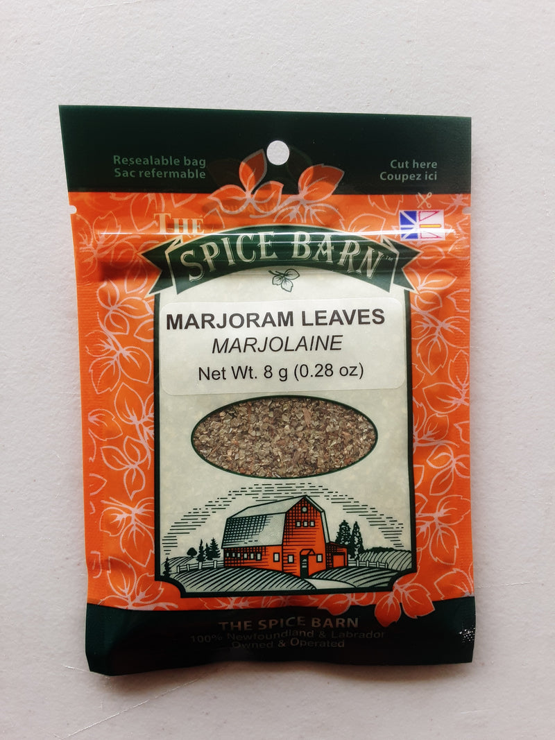 Spice Barn Marjoram Leaves, 8 g