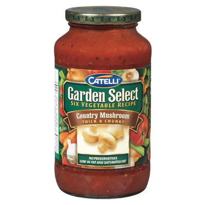 Catelli Garden Select Country Mushroom Pasta Sauce, 700 mL