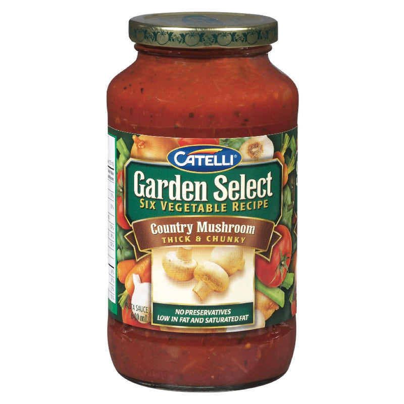 Catelli Garden Select Country Mushroom Pasta Sauce, 700 mL