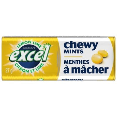 EXCEL CHEWY MINTS LEMON LIME
